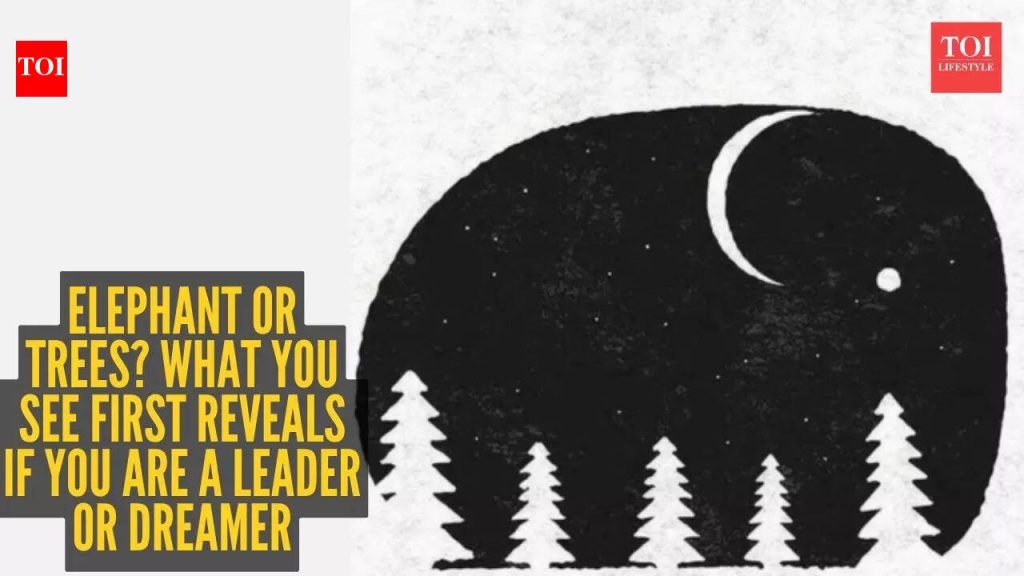 ऑप्टिकल इल्युजन व्यक्तिमत्व चाचणी: हत्ती की झाडे? तुम्ही जे पाहता ते प्रथम तुम्ही नेता आहात की स्वप्न पाहणारे आहात हे स्पष्ट होते
