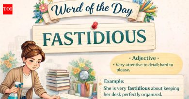 दिवसाचा शब्द: फास्टिडियस |