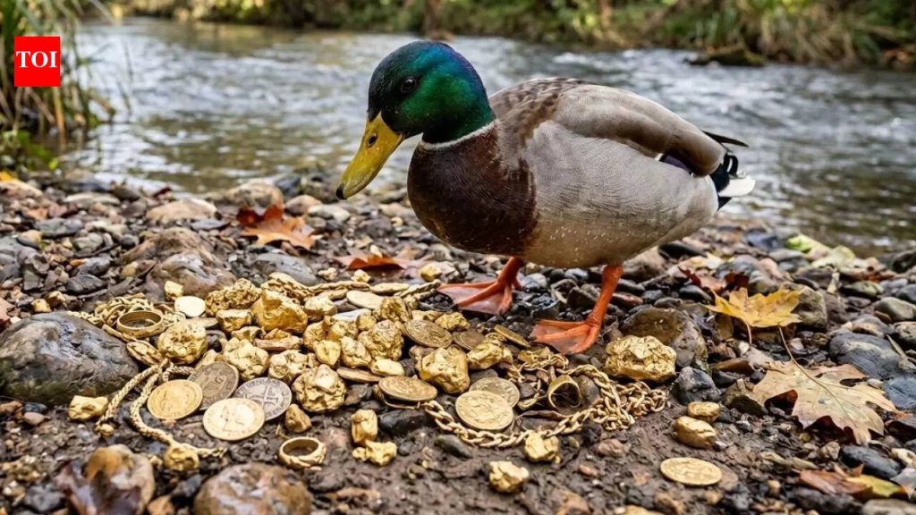 बदकाच्या आत सोने : या चिनी गावकऱ्याला बदकाच्या आत ,800 किमतीचे 10 ग्रॅम सोने सापडले, ऑनलाइन व्हायरल खळबळ उडाली |