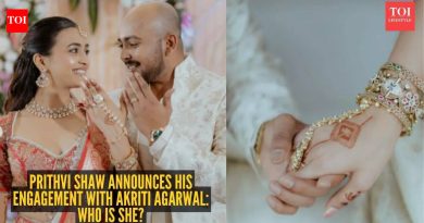 पृथ्वी शॉ एंगेजमेंट: “शी इज माय परफेक्ट इनिंग!”: क्रिकेटर पृथ्वी शॉने गर्लफ्रेंडसोबत त्याच्या एंगेजमेंटची घोषणा केली – कोण आहे आकृती अग्रवाल?