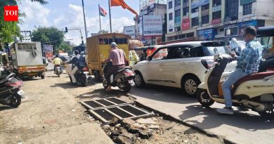 की कोंढवा जंक्शनवर खोदकामानंतर दुरूस्ती न झालेल्या रस्त्यामुळे पावसाळ्यात पुराची भीती